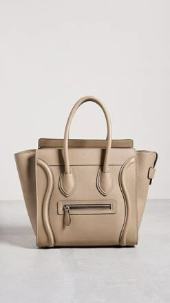 Shopbop Archive Celine Luggage Micro Shopper, Calfskin