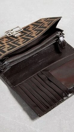 Shopbop Archive Fendi Bifold Long Zucca Wallet -Jacquemus Shop sbadb31863102cb 1674496476431 2 0. UX357 QL90