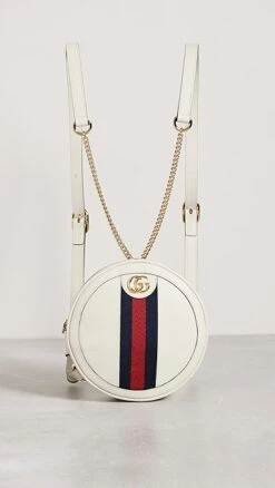 Shopbop Archive Gucci Mini Ophidia Round Backpack, Grain