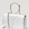 Shopbop Archive Chanel Circular Handle Wallet On Chain, Lamb Quilted