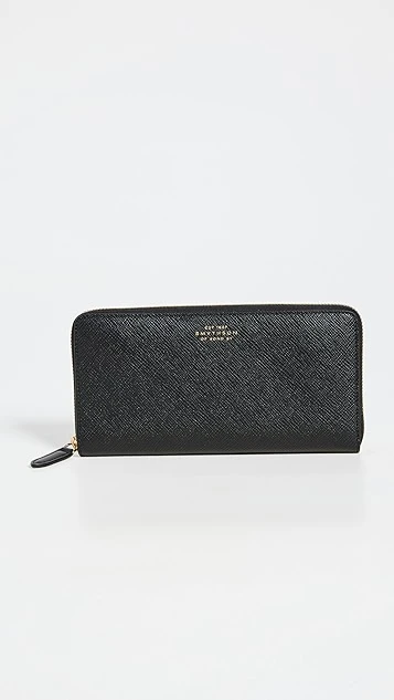 Smythson Large Zip Around Wallet 3 Smythson Large Zip Around Wallet