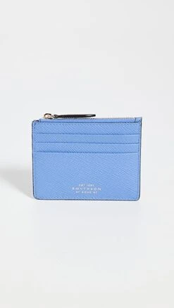 Smythson 6 Credit Card Coin Purse