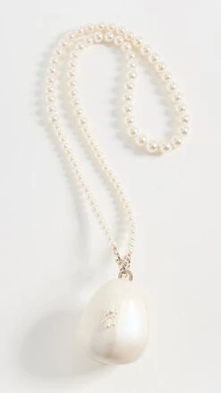 Simone Rocha Faberge Nano Egg Bag With Pearl Crossbody