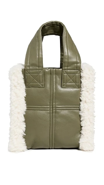 STAND STUDIO Lisetnis Faux Fur Shearling Bag 8 STAND STUDIO Lisetnis Faux Fur Shearling Bag - Image 6