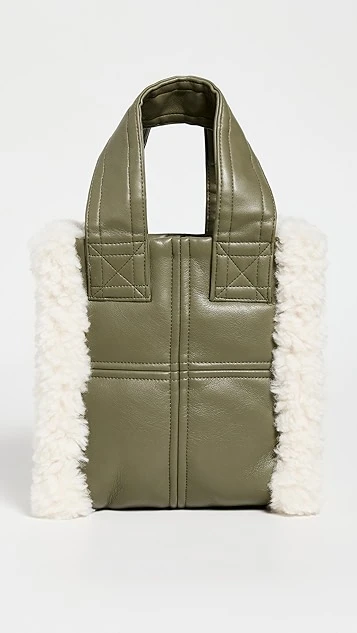 STAND STUDIO Lisetnis Faux Fur Shearling Bag 3 STAND STUDIO Lisetnis Faux Fur Shearling Bag