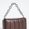 STAND STUDIO Hera Leather Panel Bag