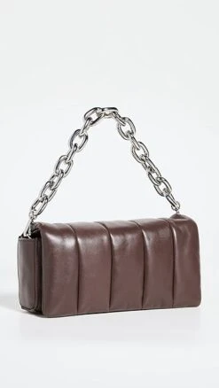 STAND STUDIO Hera Leather Panel Bag