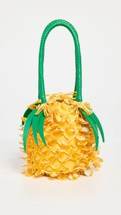 STAUD Pietro Pineapple Bag