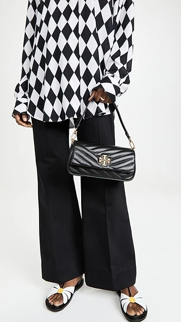 Tory Burch Kira Chevron Small Flap Shoulder Bag 4 Tory Burch Kira Chevron Small Flap Shoulder Bag - Image 2