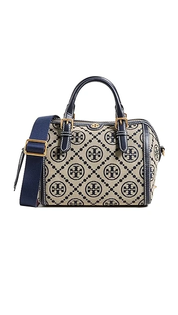 Tory Burch T Monogram Jacquard Barrel Bag 8 Tory Burch T Monogram Jacquard Barrel Bag - Image 6