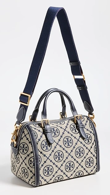 Tory Burch T Monogram Jacquard Barrel Bag 5 Tory Burch T Monogram Jacquard Barrel Bag - Image 3