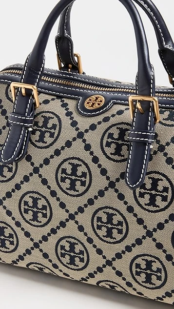 Tory Burch T Monogram Jacquard Barrel Bag 6 Tory Burch T Monogram Jacquard Barrel Bag - Image 4