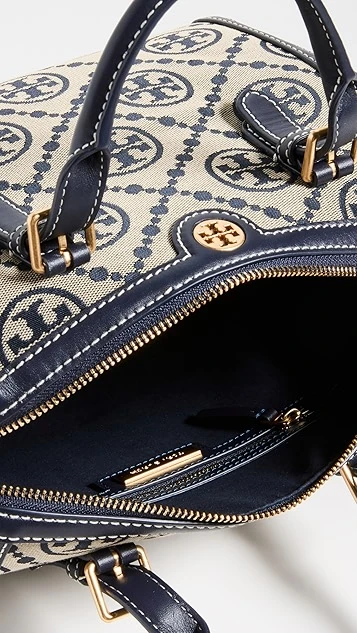 Tory Burch T Monogram Jacquard Barrel Bag 7 Tory Burch T Monogram Jacquard Barrel Bag - Image 5