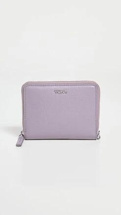 TUMI Tri-Fold Zip-Around Wallet