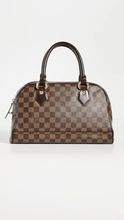 What Goes Around Comes Around Louis Vuitton Damier Ebene Duomo Bag