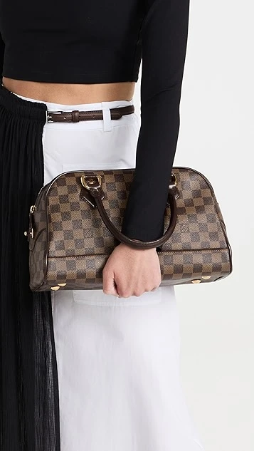 What Goes Around Comes Around Louis Vuitton Damier Ebene Duomo Bag 4 What Goes Around Comes Around Louis Vuitton Damier Ebene Duomo Bag - Image 2