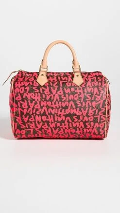 What Goes Around Comes Around Louis Vuitton Pink Sprouse Speedy30