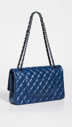 What Goes Around Comes Around Chanel Blue Lambskin 2.55 10" Bag -Jacquemus Shop wgadb36242102c9 1668894526160 2 0. UX357 QL90