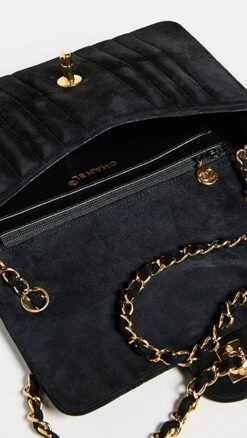 What Goes Around Comes Around Chanel Black Suede Vertical Flap 9" -Jacquemus Shop wgadb365231071c 1675279081373 2 0. UX357 QL90