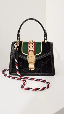 What Goes Around Comes Around Gucci Velvet Sylviehb Mini