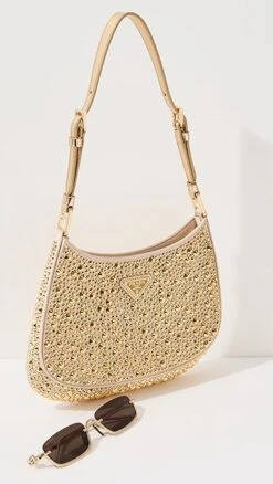 What Goes Around Comes Around Prada Gold Embellished Cleo Bag -Jacquemus Shop wgadb3665411739 1678227165868 2 0. UX357 QL90