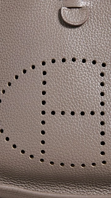 What Goes Around Comes Around Hermes Grey Clemence Evelyne III Pm Bag 6 What Goes Around Comes Around Hermes Grey Clemence Evelyne III Pm Bag - Image 4