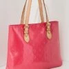What Goes Around Comes Around Louis Vuitton Pink Vernis Brentwood Bag