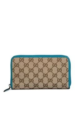 What Goes Around Comes Around Gucci Blue Canvas Ab Zip-Around Wallet -Jacquemus Shop wgadb36841102c9 1681999285288 2 0. UX357 QL90
