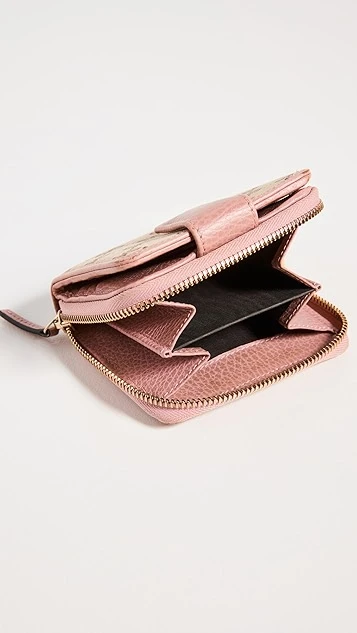 What Goes Around Comes Around Gucci Pink French Zip Around Wallet 6 What Goes Around Comes Around Gucci Pink French Zip Around Wallet - Image 4