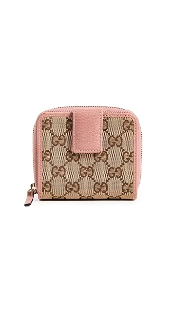 What Goes Around Comes Around Gucci Pink French Zip Around Wallet 7 What Goes Around Comes Around Gucci Pink French Zip Around Wallet - Image 5