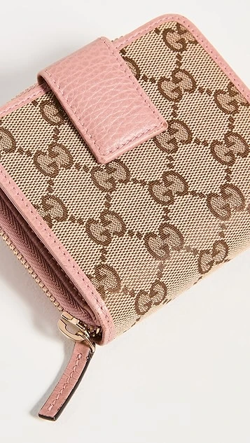 What Goes Around Comes Around Gucci Pink French Zip Around Wallet 5 What Goes Around Comes Around Gucci Pink French Zip Around Wallet - Image 3