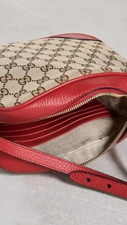 What Goes Around Comes Around Gucci Red Canvas Bree Crossbody Bag -Jacquemus Shop wgadb36852102d9 1681856653019 2 0. UX357 QL90