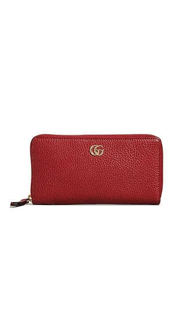 What Goes Around Comes Around Gucci Red Leather Gg Zip-Around Wallet 7 What Goes Around Comes Around Gucci Red Leather Gg Zip-Around Wallet - Image 5