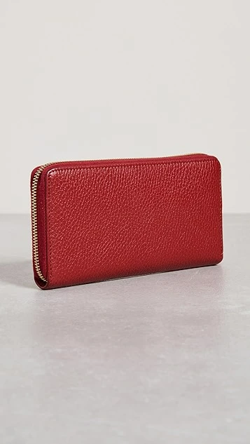 What Goes Around Comes Around Gucci Red Leather Gg Zip-Around Wallet 4 What Goes Around Comes Around Gucci Red Leather Gg Zip-Around Wallet - Image 2
