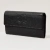 What Goes Around Comes Around Chanel Black Caviar Long Wallet