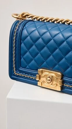 What Goes Around Comes Around Chanel Blue Lambskin Chain Boy Bag -Jacquemus Shop wgadb36868102c9 1683300313976 2 0. UX357 QL90