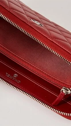 What Goes Around Comes Around Chanel Red Lambskin Zip Around Wallet -Jacquemus Shop wgadb36875102d9 1683315299039 2 0. UX357 QL90