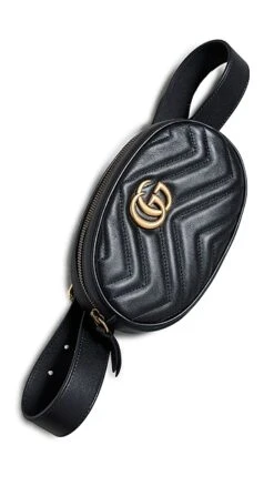 What Goes Around Comes Around Gucci Black Leather Belt Bag -Jacquemus Shop wgadb369461071b 1684332994700 2 0. UX357 QL90